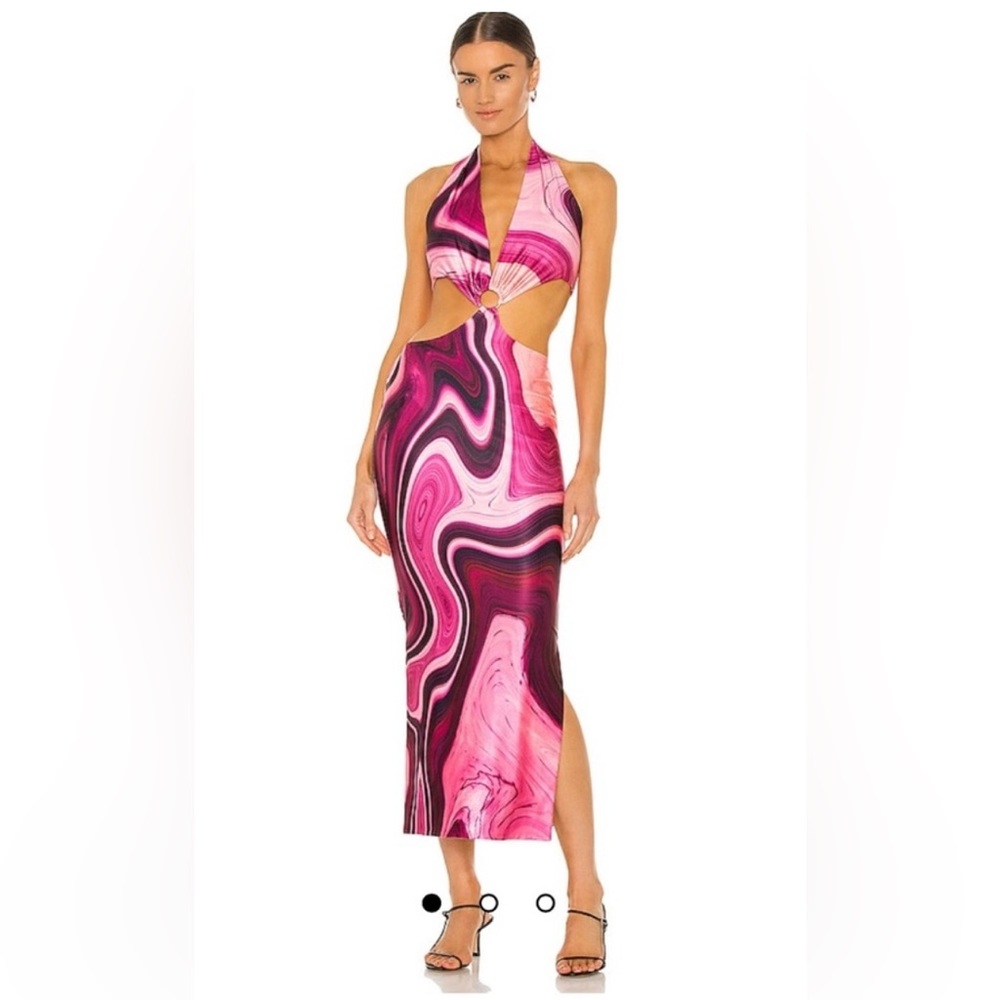Gaia Long Dress in Purple
Farai London
